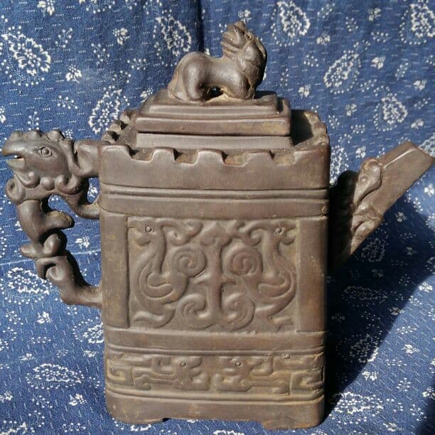 中国年代物急須。