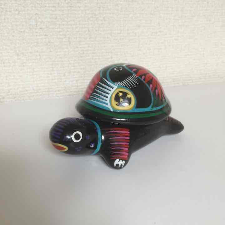 カメ  小物入れ   メキシコ製