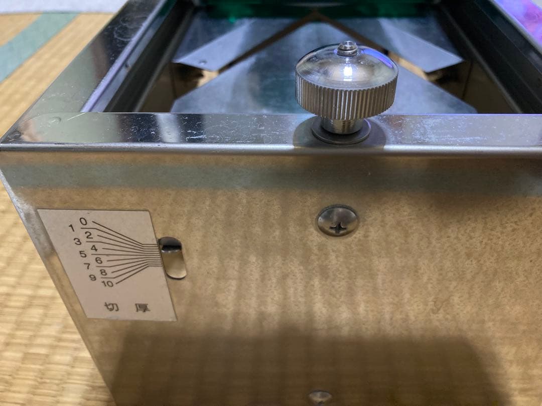 DREMAX VスライサーMV-50D取扱説明書付き スライサー替刃平刃 セット