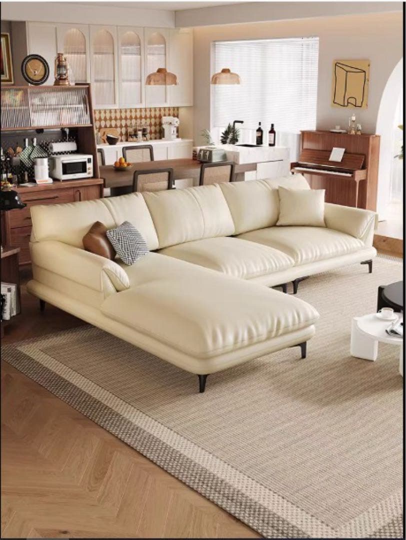 【残り2点】ラグジュアリーL字型ソファ 280cm｜239,000円