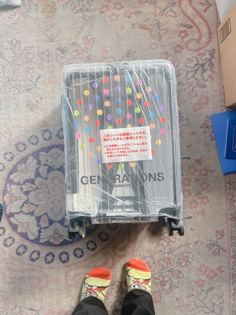 GENERATION キャリーカート ブラック ホワイト