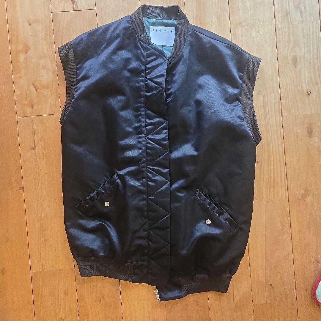 RIM ARK MA-1 vest ブラック