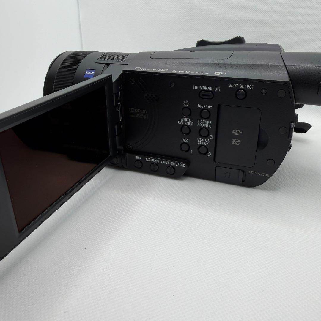 SONY 4K ビデオカメラ 本体 FDR-AX700 ジャンク