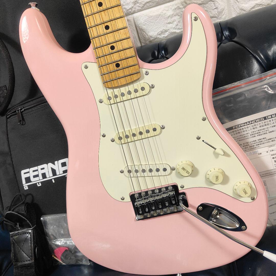 ​【良品】Fernandes LE-1Z ストラトキャスター ピンク レアカラー