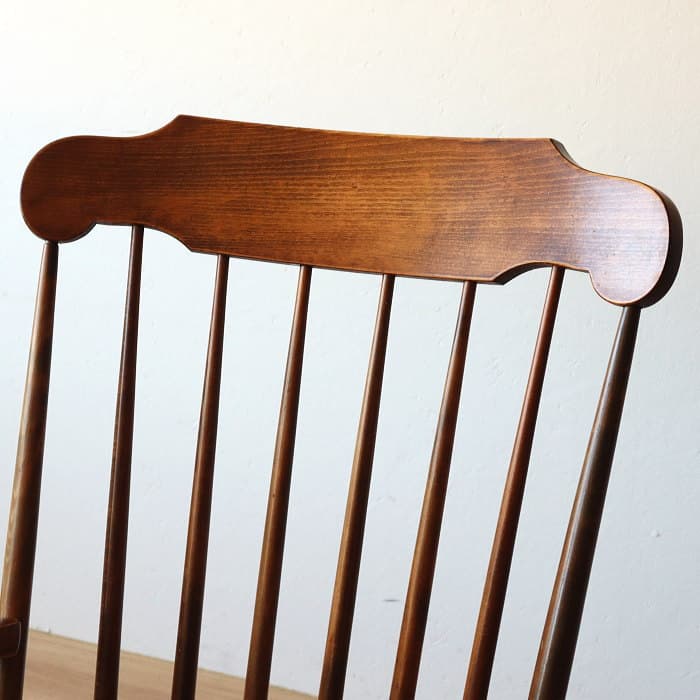 ヴィンテージ ロッキングチェア 飛騨の家具 古家具 ブナ材 無垢材