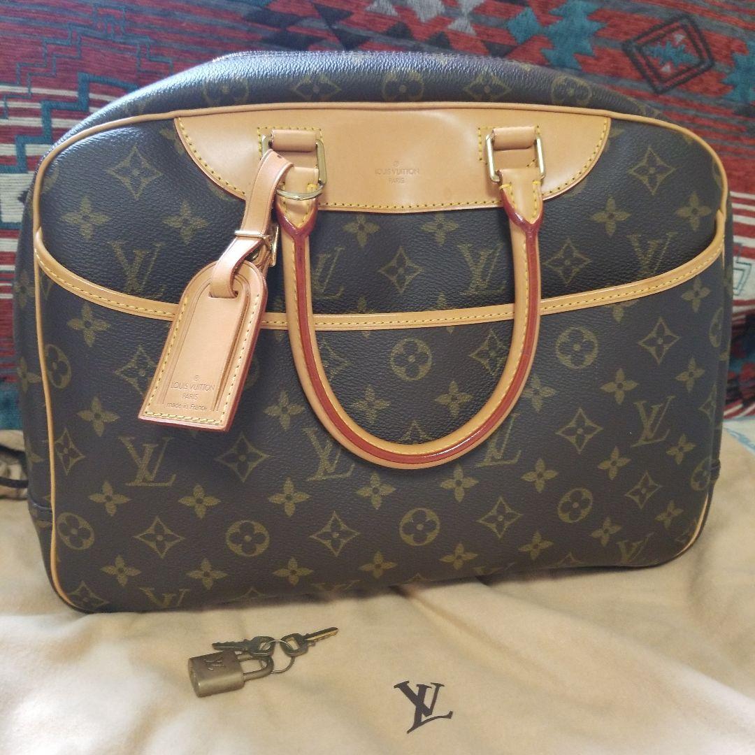 【正規品】 希少ルイヴィトン モノグラム ドーヴィル ボストンバッグ 美品