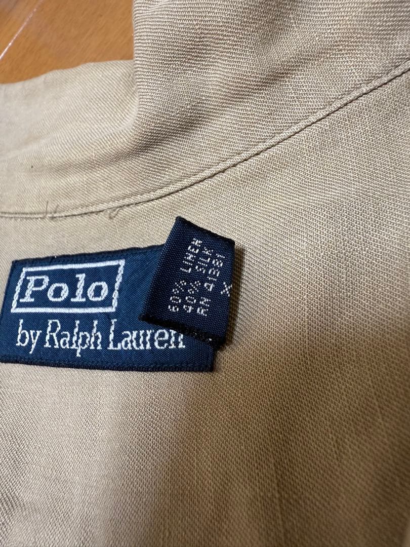 T*A様 90s ラルフローレン CALDWELL シルクリネン オレンジ裾ポニ