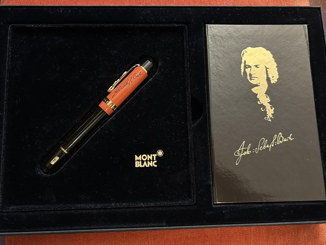 Montblanc 作曲家シリーズ バッハ 万年筆 未使用 限定12000本