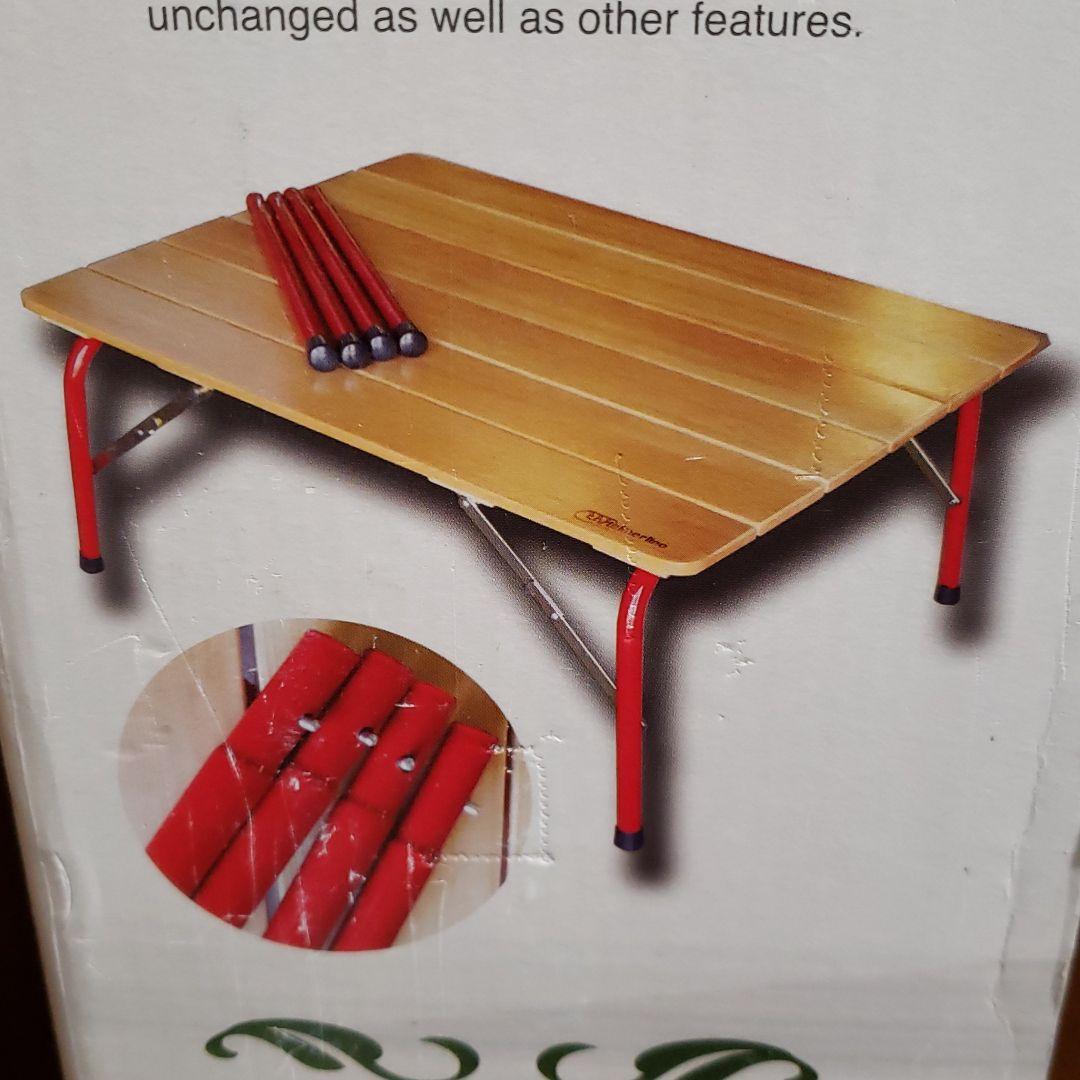 カステルメルリーノ テーブル　ベンチ　セット 　レッド