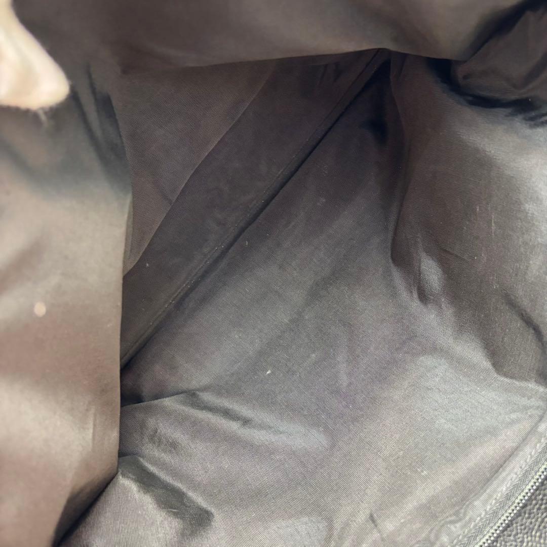 ✨ブラックレーベルクレストブリッジ✨トートバッグ ロゴ レザー ブラック 大型