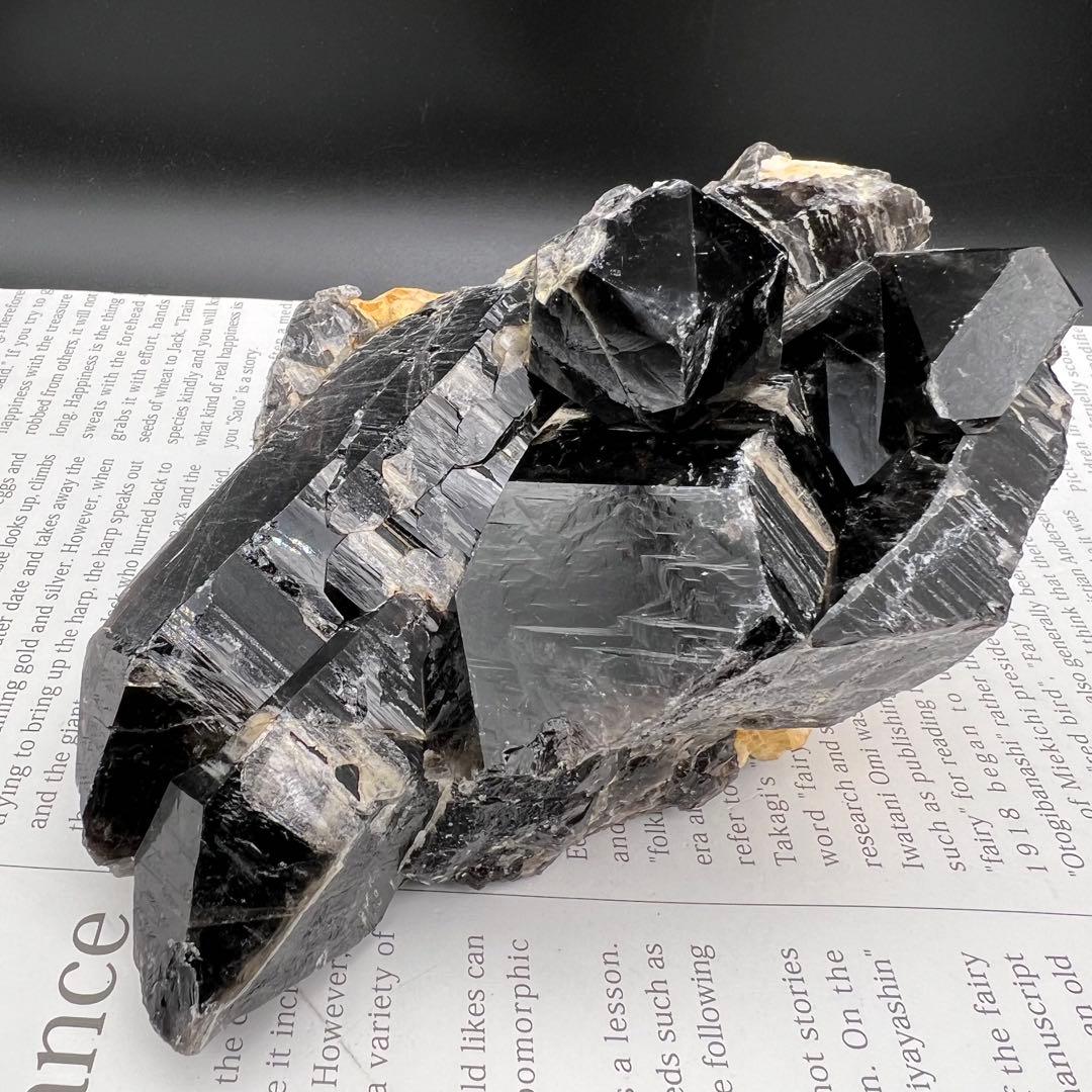 ✳専用‼️極上品質☆存在感抜群‼️漆黒パワー✨山東省産 モリオン クラスター 天然石