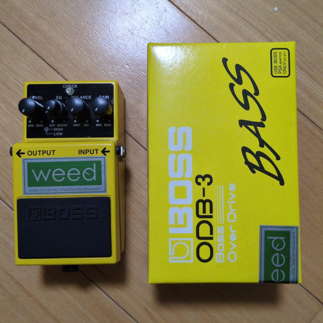 【最終値下げ】weed ODB-3 mod Hi-Fi　ベースオーバードライブ