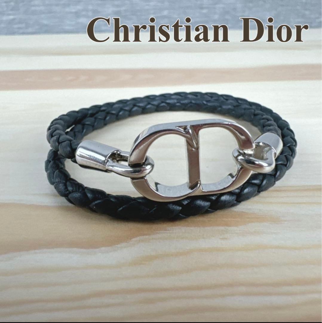 は*様 クリスチャンディオール ブレスレット CD ICON ブレイド ツイスト