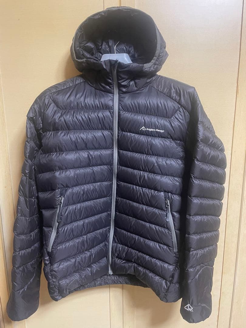 Anglers Design インナー ダウン ジャケット LL ブラック
