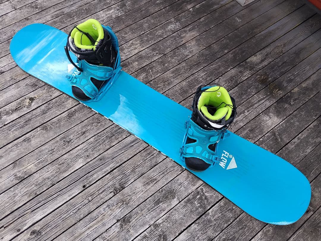 スノーボード3点セット FLOW VERVE 157 フロービン ブーツ 265