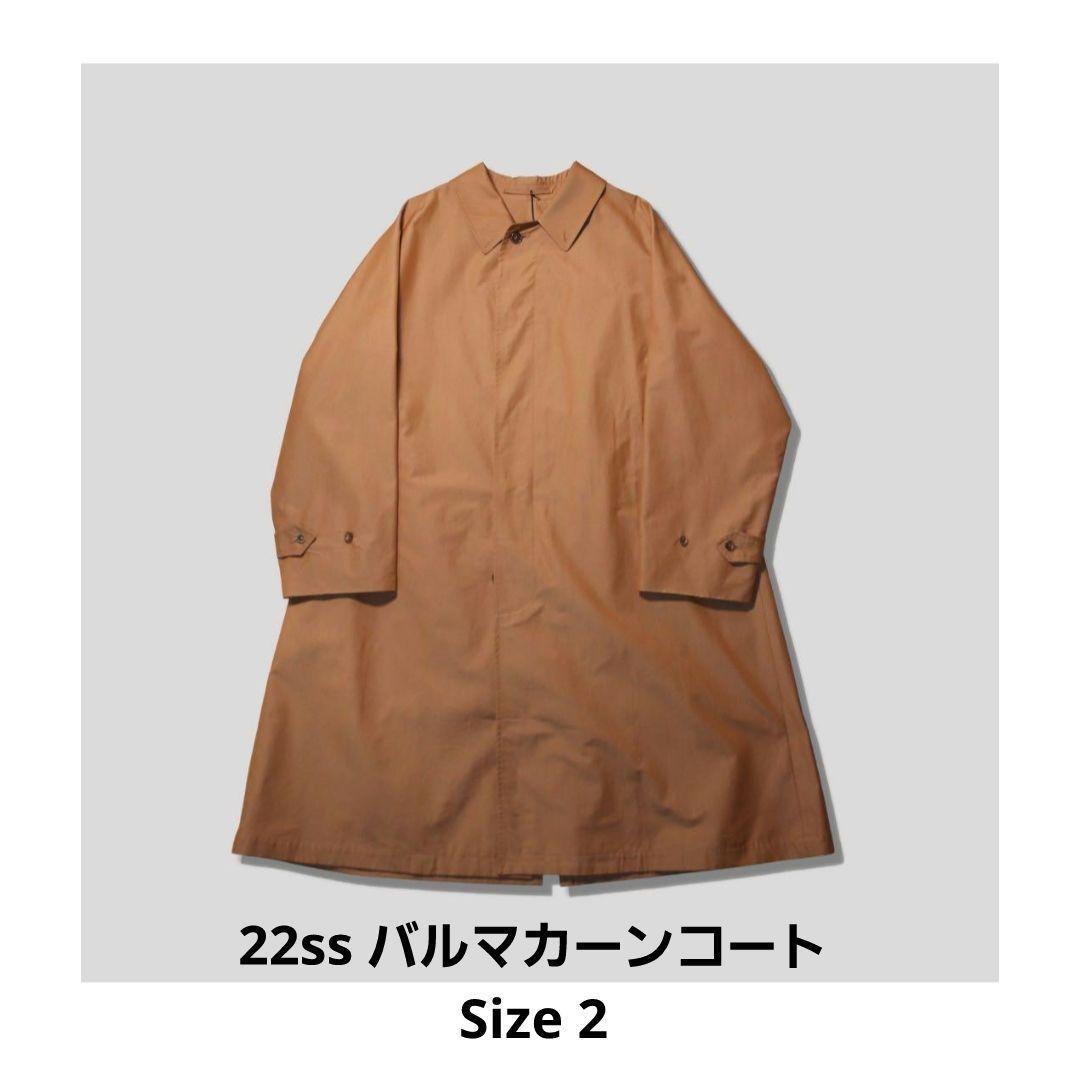 A.PRESSE 22SS Balmacaan Coat size2 タグ付