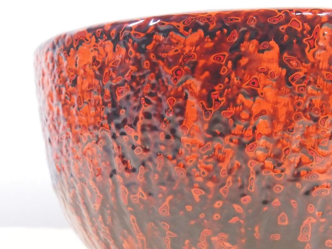 【未使用】津軽塗/若狭塗 味のある大鉢 こね鉢/菓子鉢/ボウル 漆器/調理器具