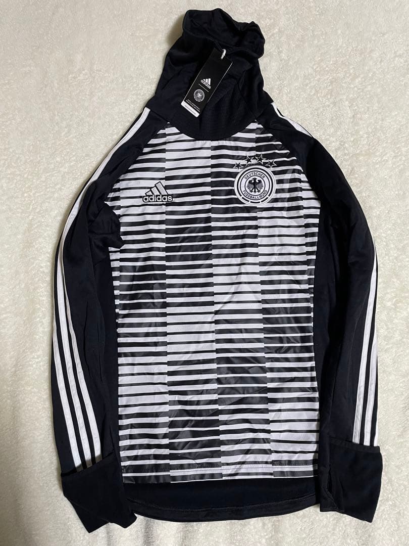 【未使用】ドイツ代表　トレーニングトップ　長袖　L　ピステ adidas