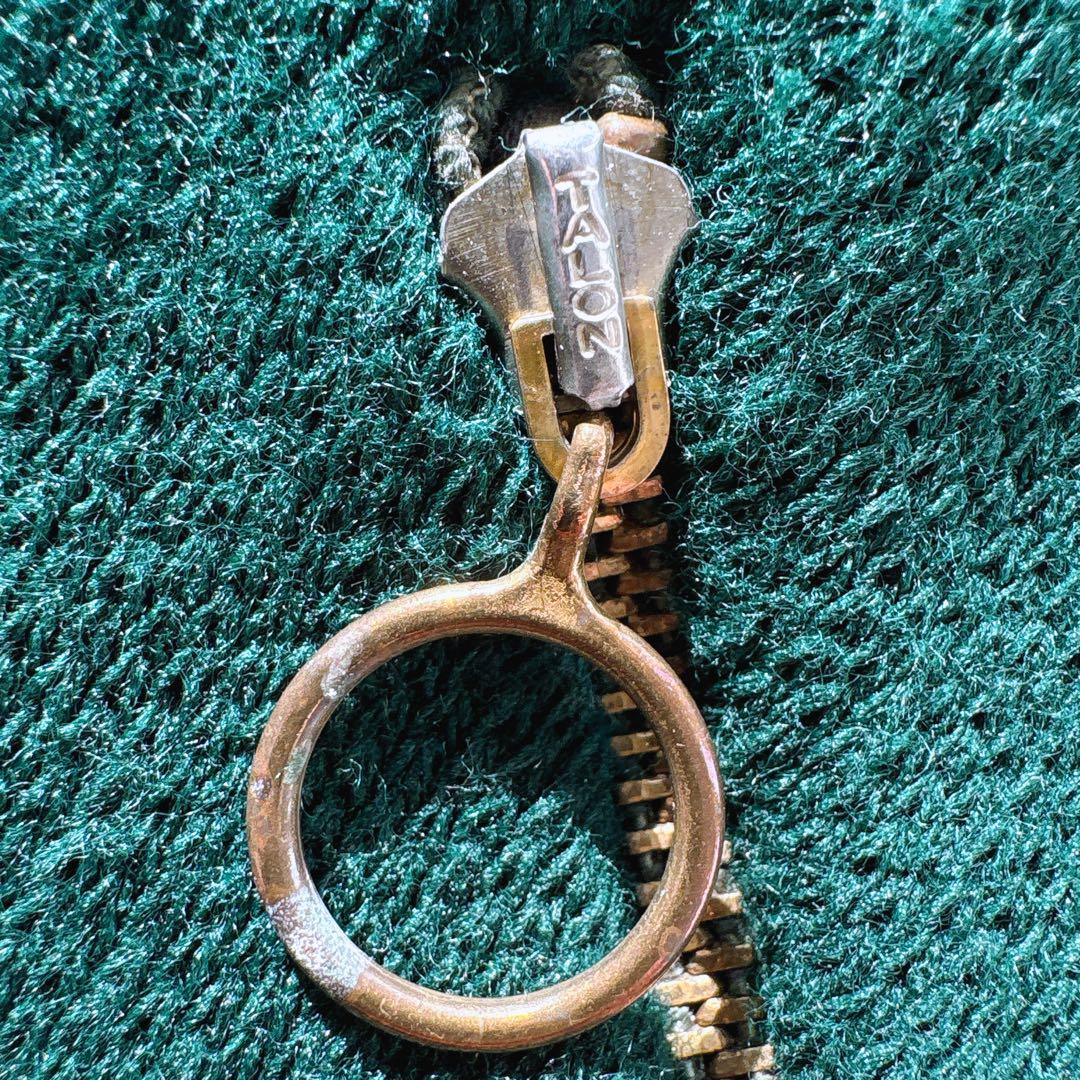 vintage 70s ユーロ ヴィンテージ ウール レザー切替 TALON