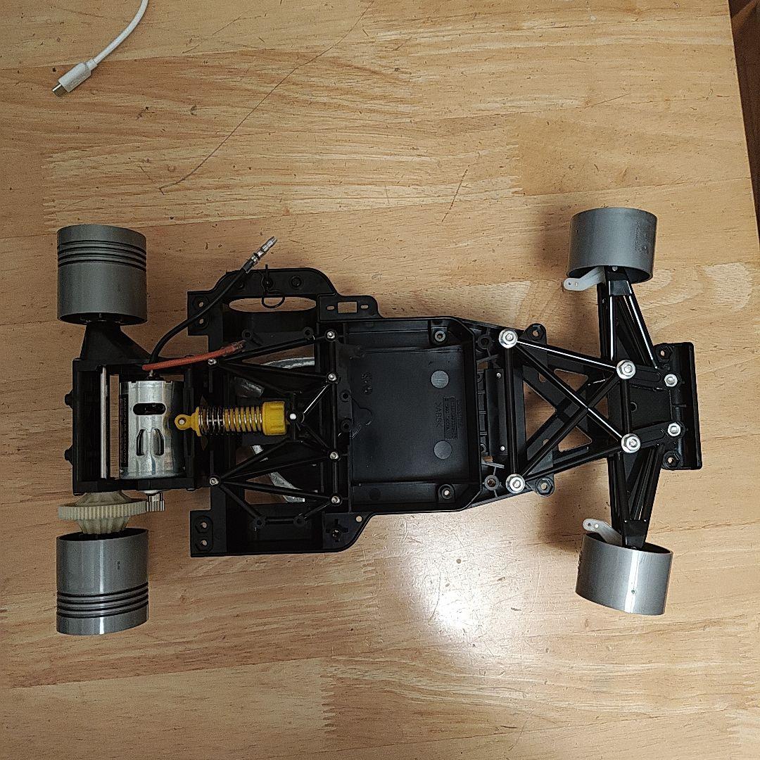 ハ*ミ様 タミヤ　Cカーシャーシ　ポルシェ956用ホイール付　未使用品