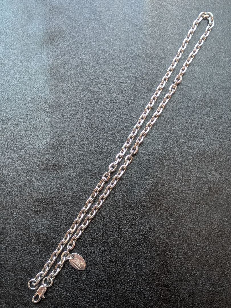 サードSAAD ステンレス アズキ 太チェーン 4.5mm幅 44cm