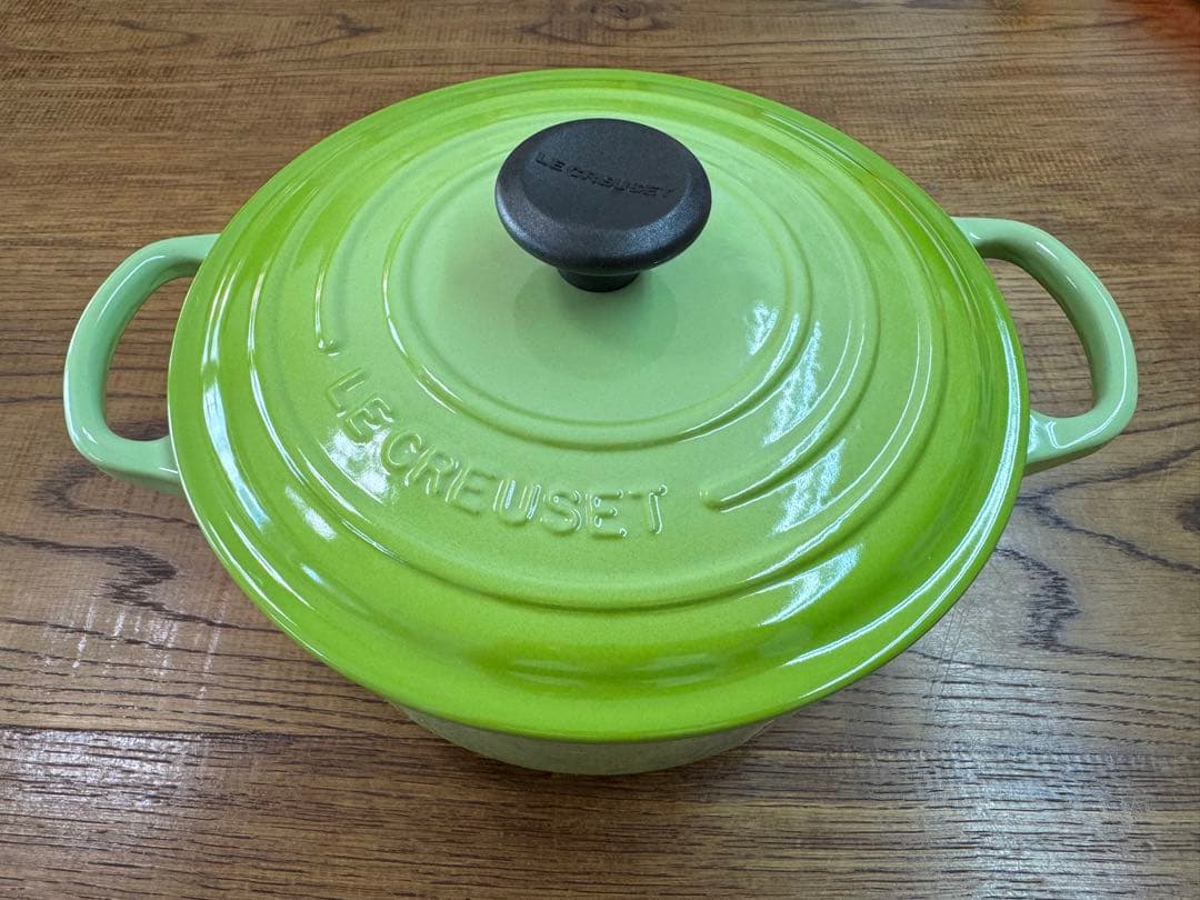 【美品】【お値下げ】ル・クルーゼ　ココットロンド　20センチ