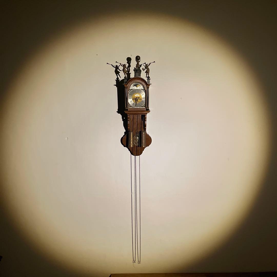 オランダWUBA Warmink ムーンフェイズ ウェストミンスターチャイム時計