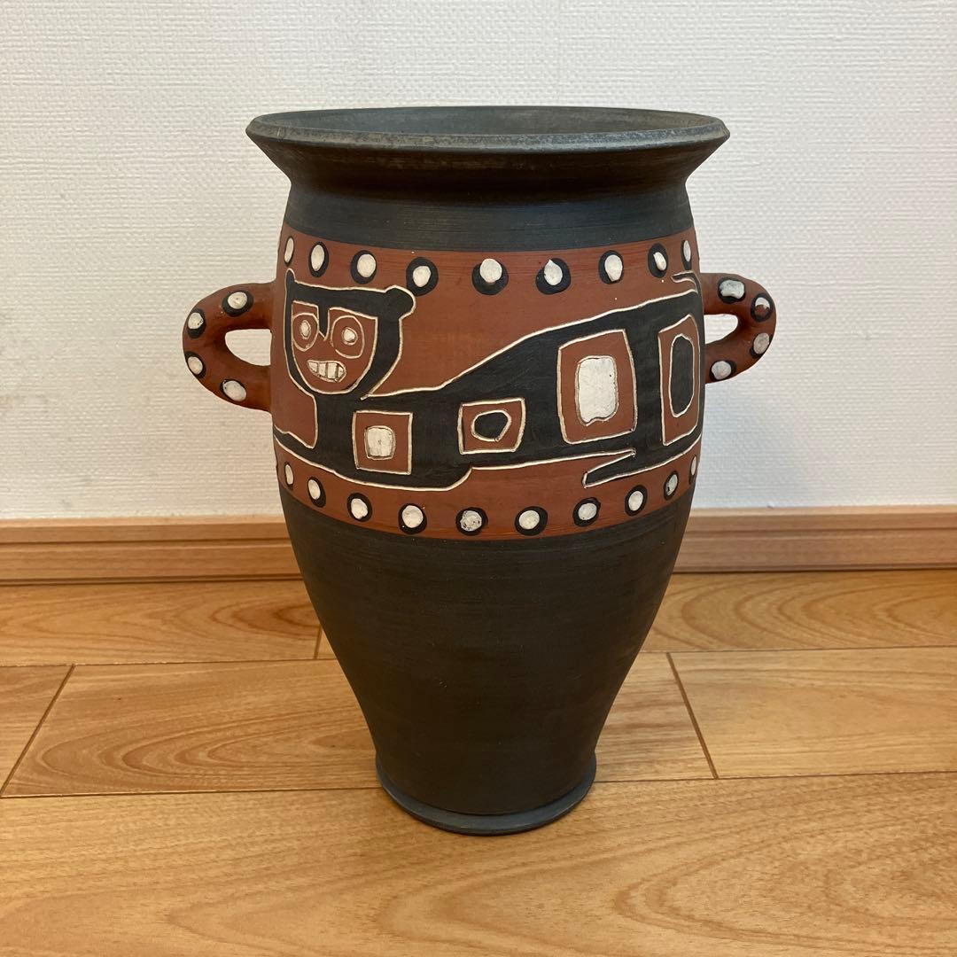 アンティーク　壺　花瓶