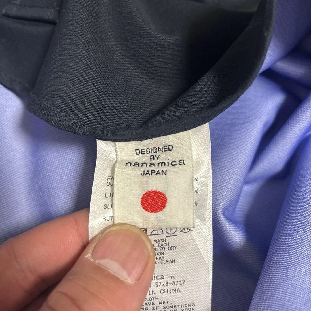 nanamica AH.H 掲載 ゴアテックス ステンカラー コート 長谷川昭雄