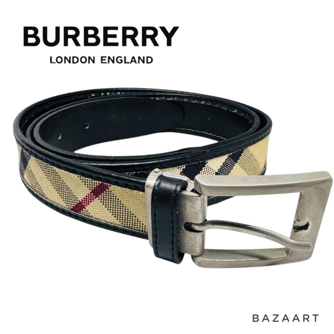 Burberry London バーバリー ロンドン ノバチェック ベルト