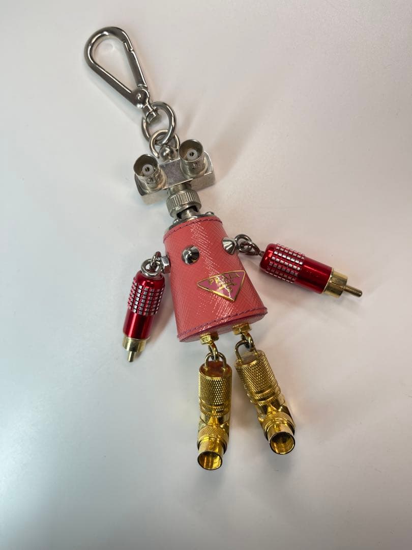 PRADA (プラダ)ロボットキーホルダー キーリング