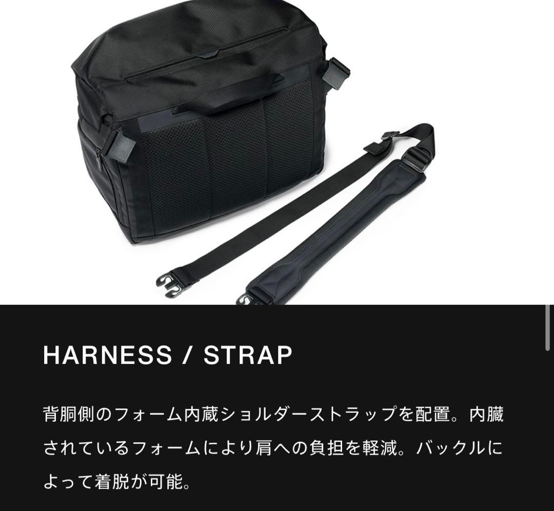 モノリス　ショルダー　プロ　フラップ　黒　Mサイズ