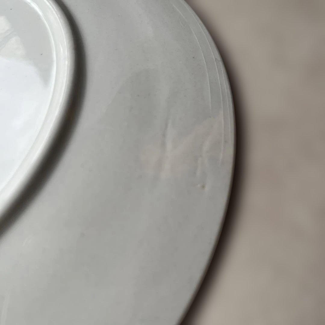 ヤドリギ プレート アンティーク 2枚セット