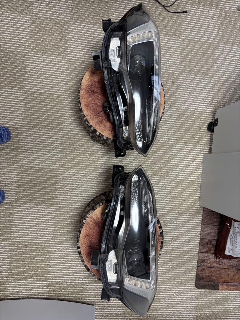 LEDヘッドライト クリアレンズ 2個セット