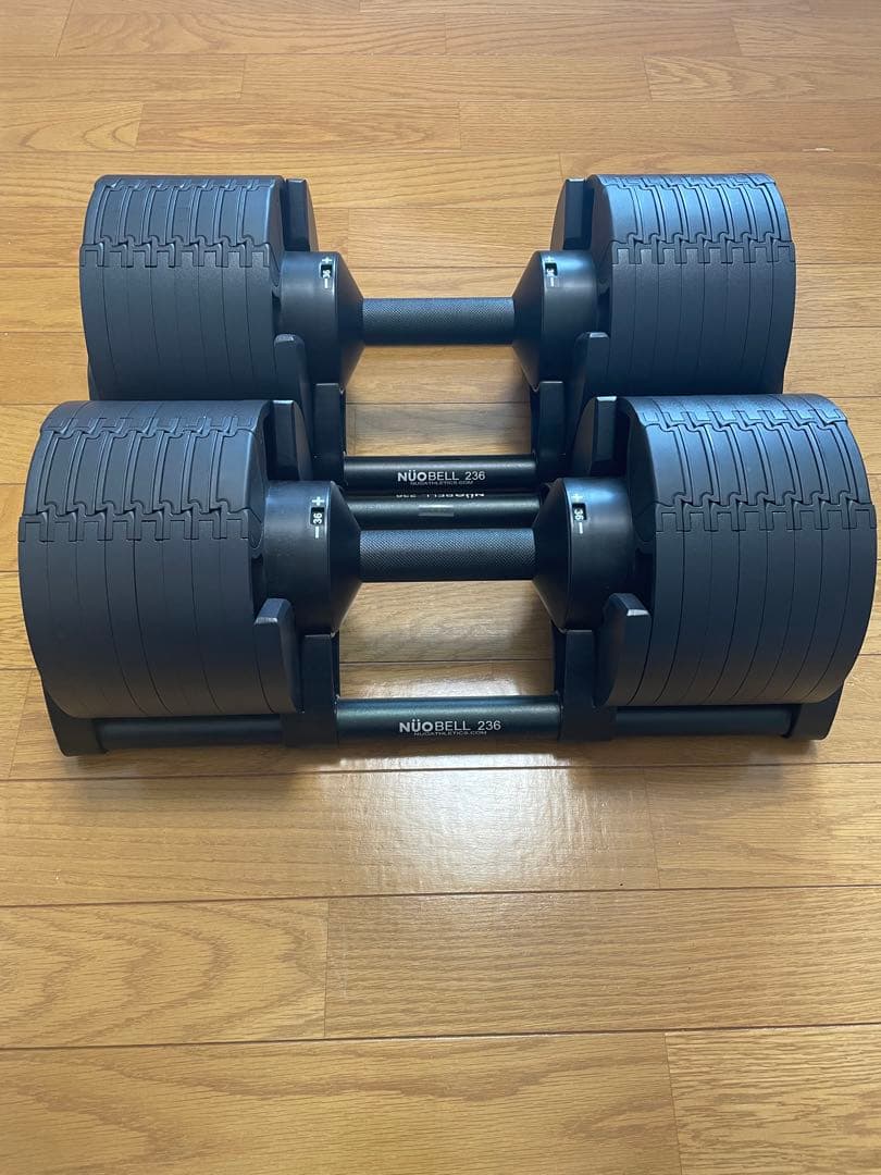 ①フレックスベル 36kg×2つ（2kg刻みで可変可能）