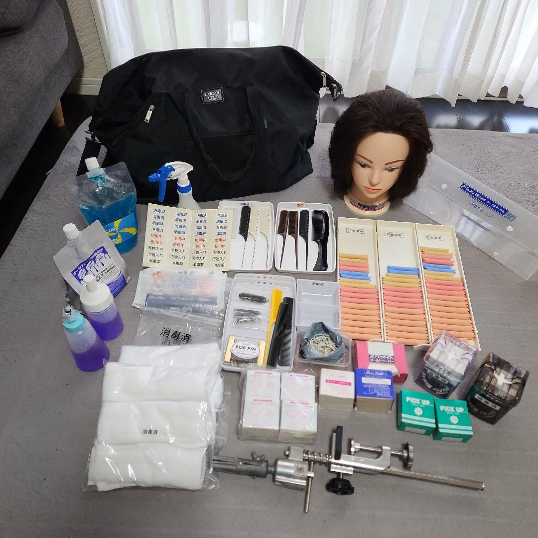 【専用】美容師国家試験　ワインディングウィッグ　オールウェーブ