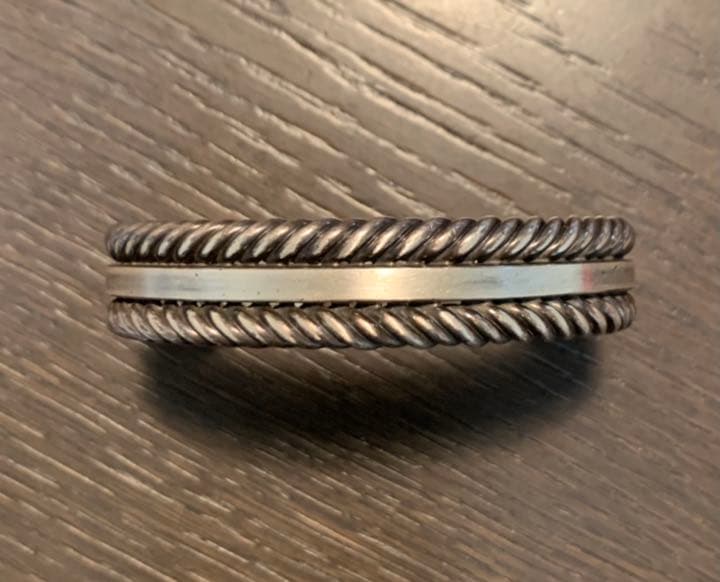 スティーブアルビソ　シルバーバングル