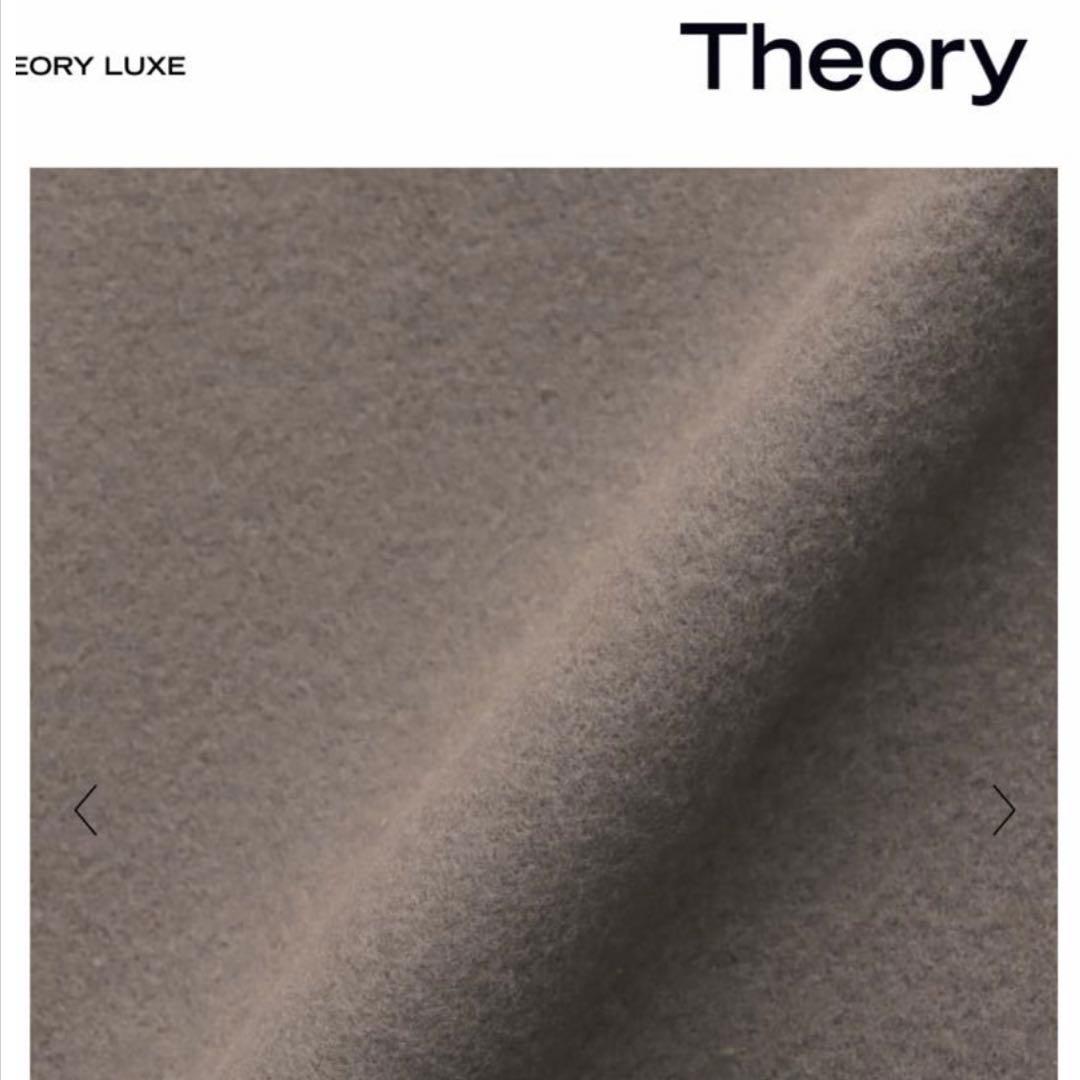 極美品【Theory／セオリー】PILE MELTON チェスターコート　S