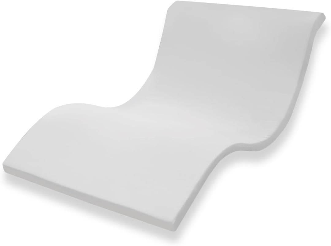 MORIPiLO(モリシタ) トッパーマットレスシングル 3cm厚 ライトグレー