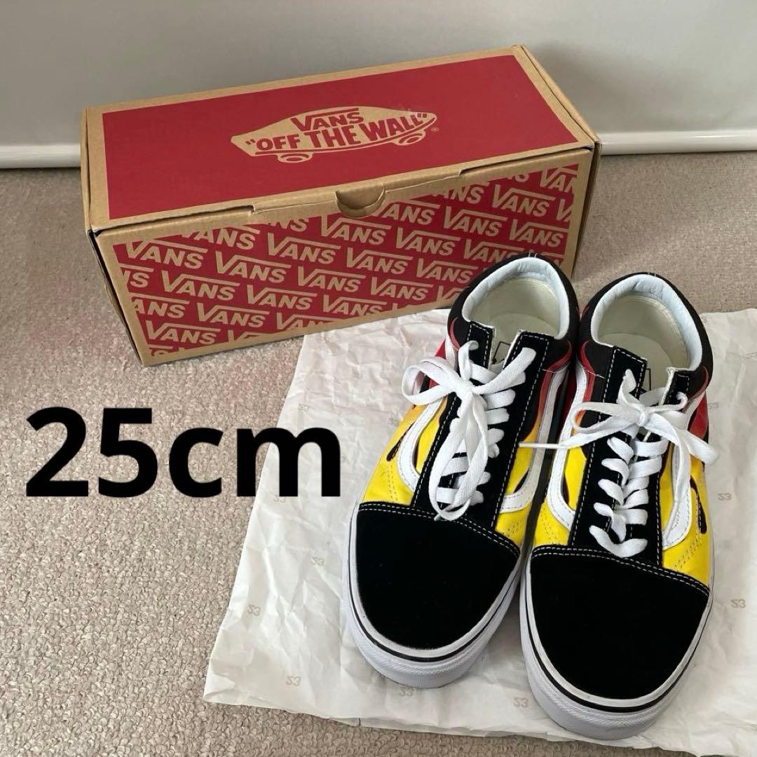 【値下げ】Vans old skool Flame ヴァンズ　オールドスクール