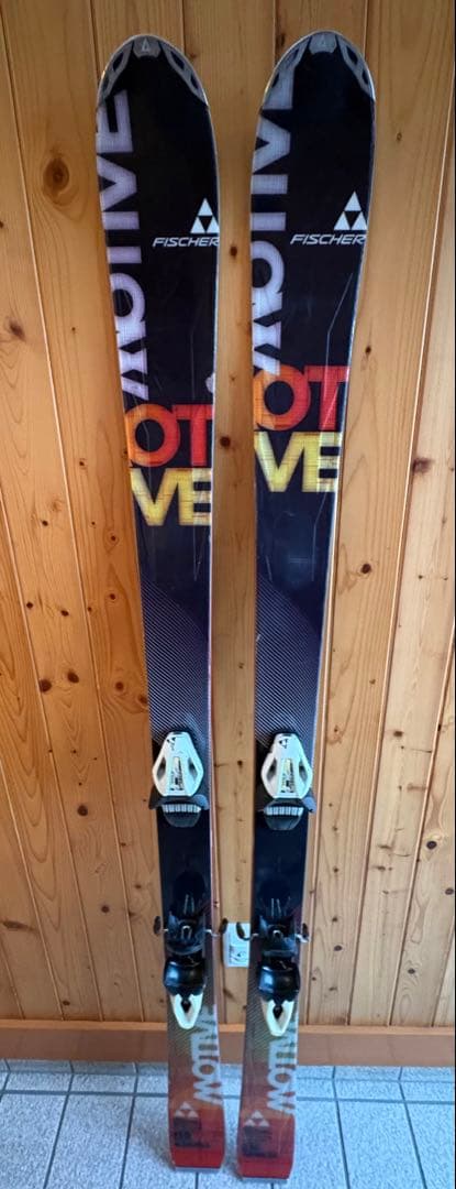 フィッシャー　スキー板　motive86 175センチ　ビンディング付き