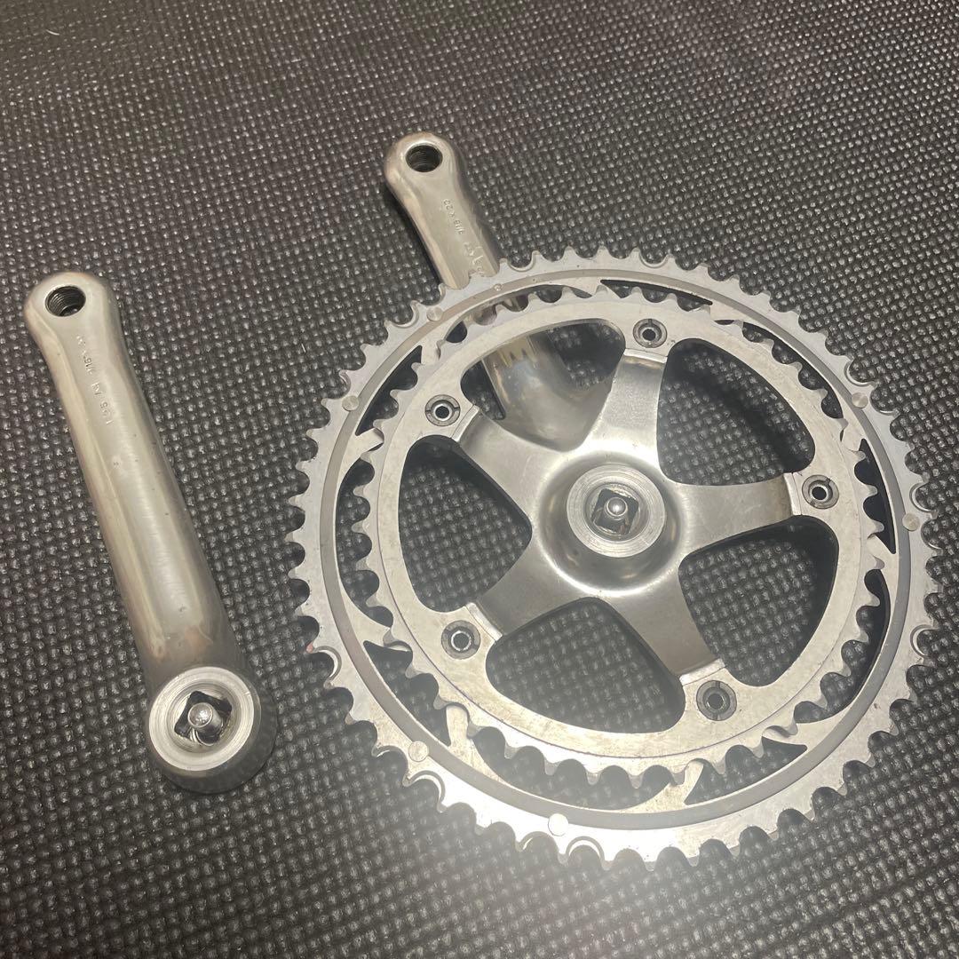 貴重 カンパニョーロ クローチェダウネ クランク 172.5mm Cレコ期