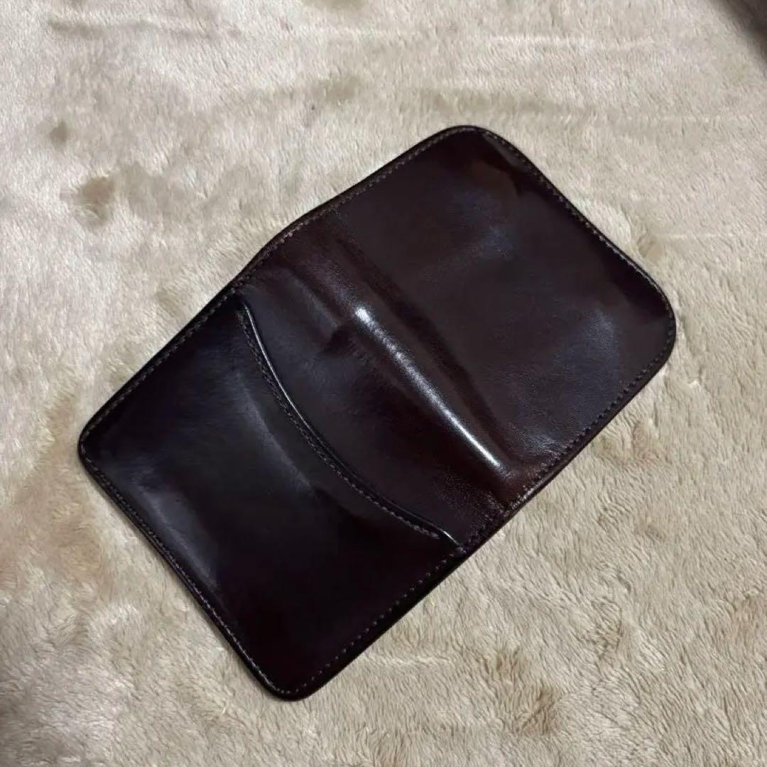 WILD SWANS 二つ折り財布 ケース コバ磨き 3点セット