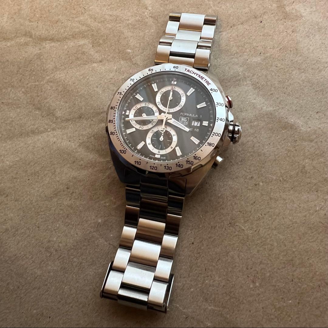 タグホイヤー TAG Heuer フォーミュラ1 デイト 自動巻腕時計 カレラ