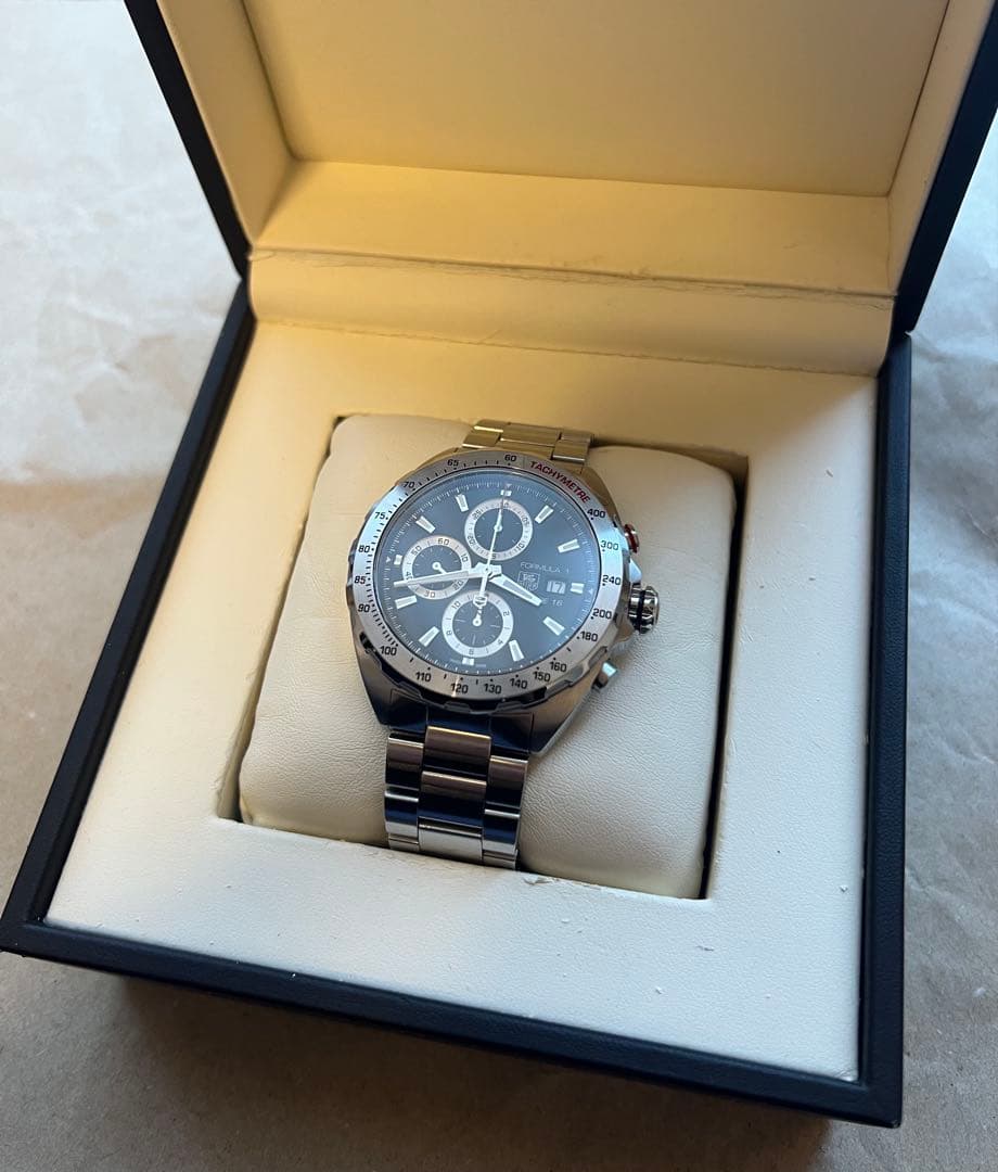 タグホイヤー TAG Heuer フォーミュラ1 デイト 自動巻腕時計 カレラ