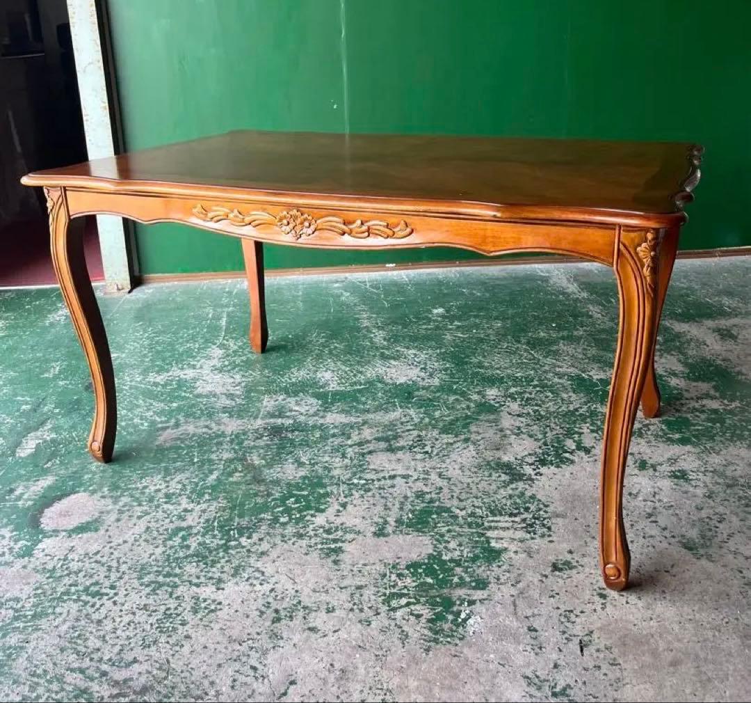 イタリア ダイニングテーブル アンティーク　　猫脚 インテリア ビンテージ