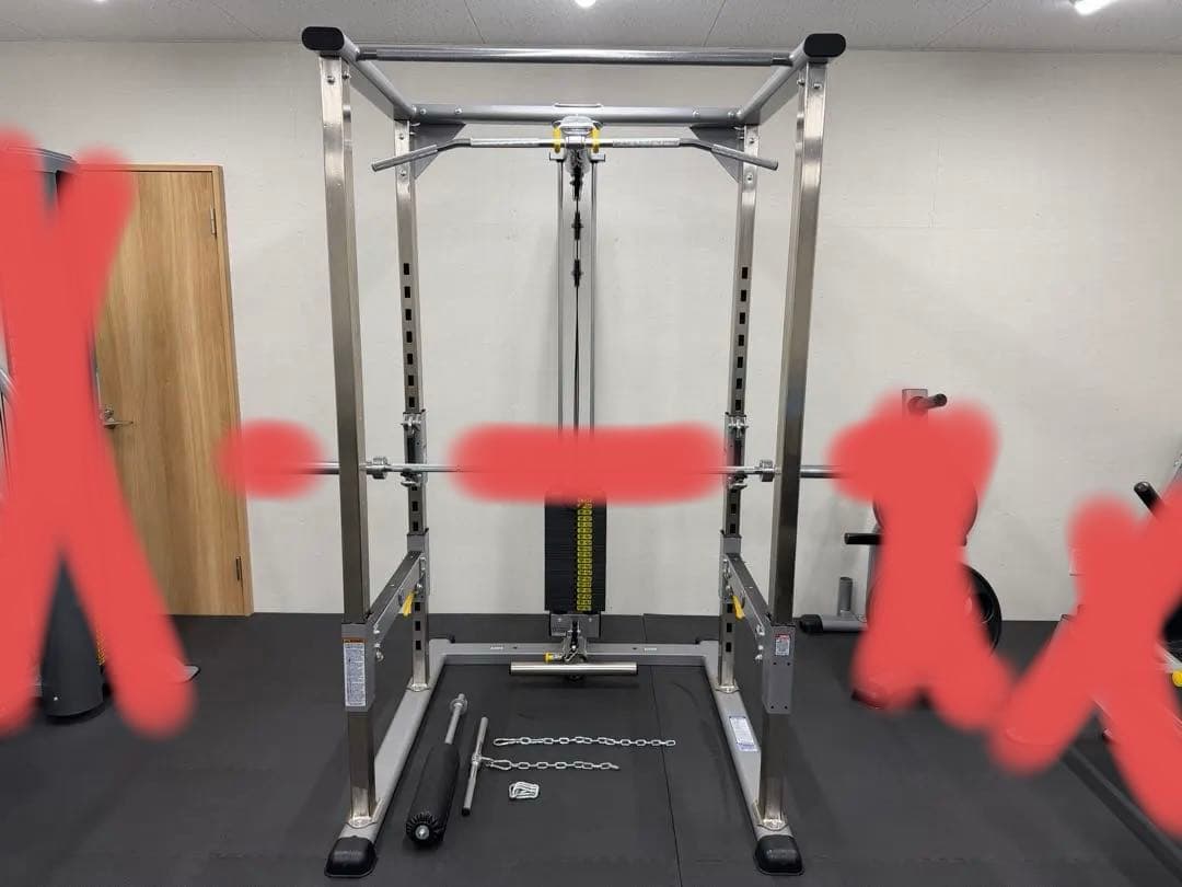 送料込タフスタッフパワーラックCPR-265+ハイロープーリーCHL-305WS