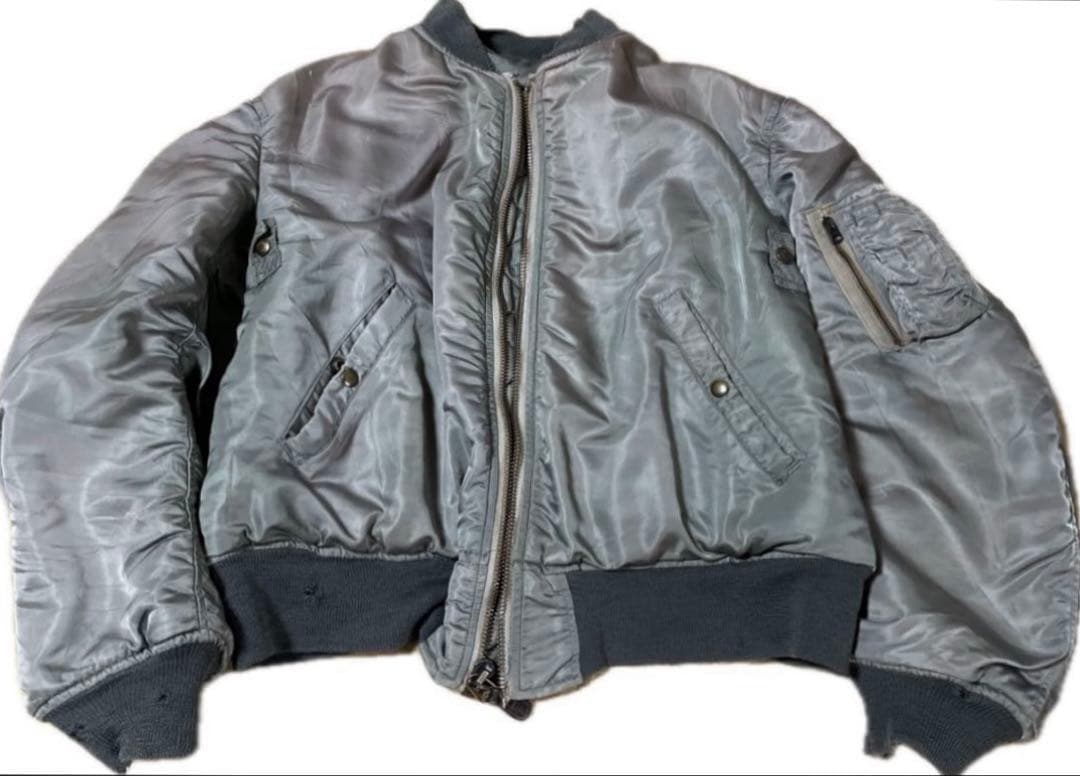 モ*ズ様 50s 米軍実物MA-1 USAF 1958年 8279B Faded