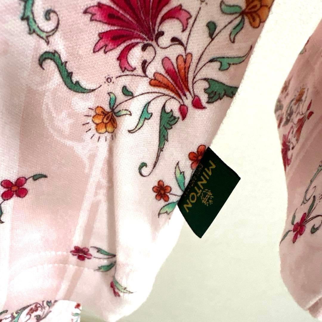 新品未使用タグ付　ワコールミントン　保温性暖かパジャマ　Lサイズ　ピンク