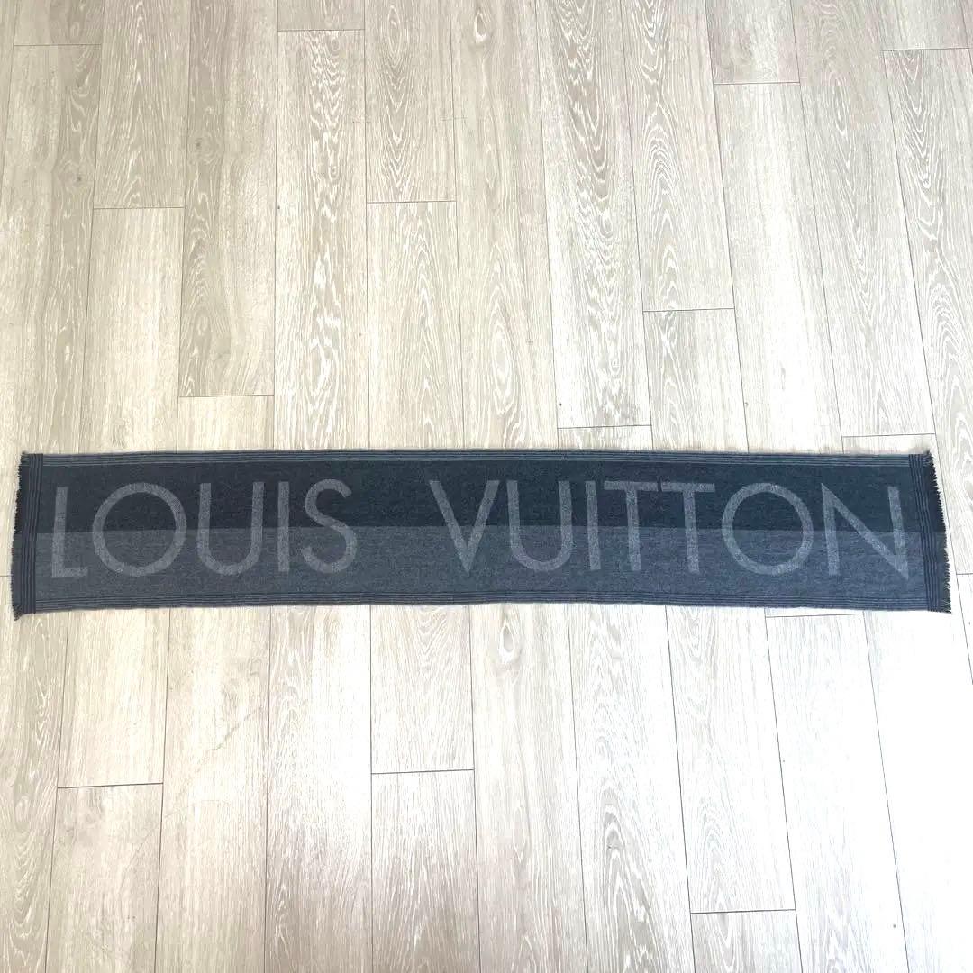 LOUIS VUITTON マフラー グレー